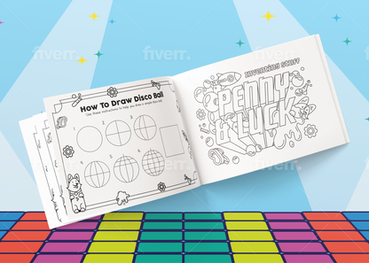 Penny & Luck: Inventing DISCO BALLS - Activity Book